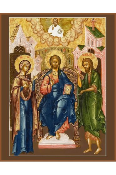Икона Деисус, арт MSM-0670