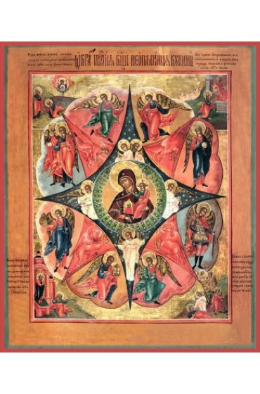Икона Божья Матерь Неопалимая Купина, арт MSM-2005