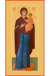 Икона Божья Матерь Одигитрия ростовая икона, арт MSM-390