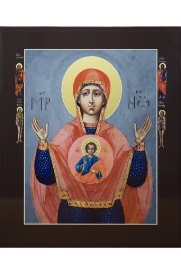Икона Божья Матерь Знамение, арт MSM-6241