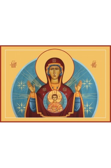 Икона Божья Матерь Знамение, арт MSM-6317
