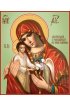 Икона Божья Матерь Скорбящая о младенцах, во чреве убиенных, арт MSM-6334 с2