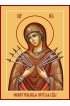 Икона Божья Матерь Семистрельная, арт MSM-6372