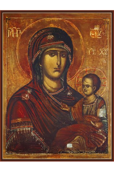Икона Божьей Матери Попская (Иерейская), арт MSM-0170