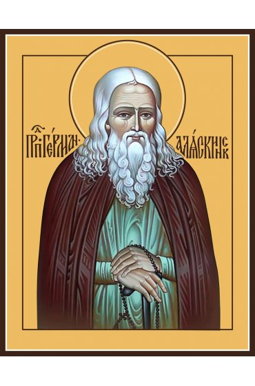 Икона Герман Аляскинский, арт MSM-0233