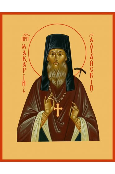 Икона Макарий Алтайский, арт MSM-0361