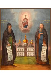Икона Антоний и Феодосий Киево-Печерские, арт MSM-0417