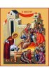 Икона Омовение Господом ног апостолам, арт MSM-0532