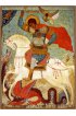 Икона Георгий Победоносец Чудо Георгия о змие, арт MSM-3417