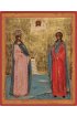 Икона Екатерина и Варвара Великомученицы, арт MSM-3442