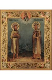 Икона Алексий Человек Божий и Мария Египетская, арт MSM-3451