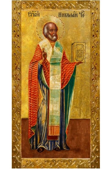 Икона Николай Чудотворец Святитель, арт MSM-3528