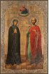 Икона Анна Кашинская и Михаил Ярославич Тверской, арт MSM-3541