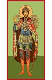 Мерная икона Александр Невский, арт MSM-403-2