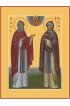 Икона Петр и Феврония Благоверные, арт MSM-4402