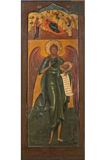 Икона Иоанн Креститель, арт MSM-4415