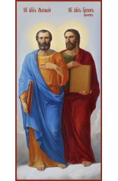 Икона Матфей и Иаков Алфеев апостолы, арт MSM-4472