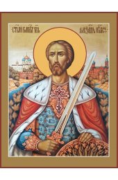 Икона Александр Невский, арт MSM-4485