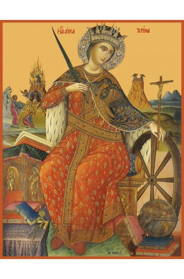 Икона Екатерина великомученица, арт MSM-4569