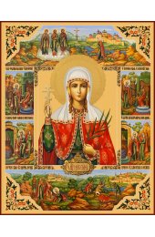 Икона Валентина Кесарийская (Палестинская) мученица, арт MSM-4572