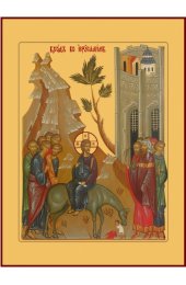 Икона Вход Господень в Иерусалим, арт MSM-4616