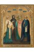 Икона Спиридон, Пелагия, Параскева Пятница, Сергий Радонежский, арт MSM-4668