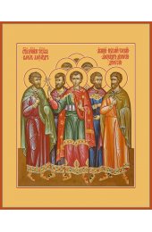Икона Собор мучеников Кесарийских, арт MSM-4684