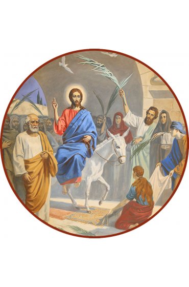 Икона Вход Господень в Иерусалим, арт MSM-4692