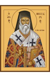 Икона Нектарий Эгинский, арт MSM-4710