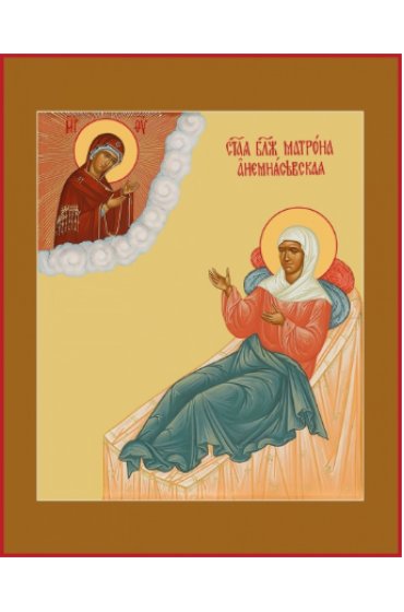 Икона Матрона Анемнясевская, арт MSM-4814