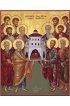 Икона Собор Славных и Всехвальных 12 Апостолов, арт MSM-604