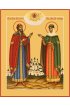 Икона Петр и Феврония Благоверные, арт MSM-6095-1