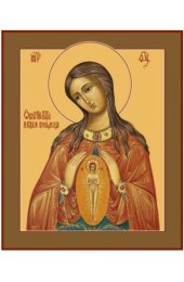 Икона Божья Матерь В Родах Помощница, арт MSM-6263
