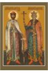Икона Александр Невский и Владимир Благоверные князья, арт MSM-6439