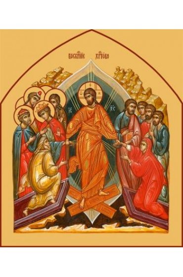 Икона Воскресение Господне, арт MSM-6676