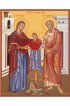 Икона Иоаким и Анна праведные 10 на 12 см, арт MSM-6697r