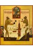 Икона Василий и Максим Блаженные, арт MSM-6812