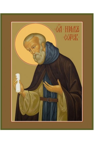 Икона Нил Сорский, арт MSM-94