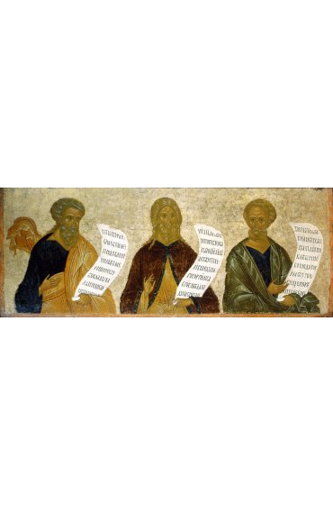 Икона Илия пророк и Петр и Павел апостолы, арт R-MSM-3419