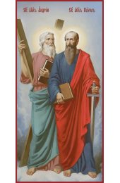 Икона Андрей и Павел апостолы ростовая, арт R-MSM-4469