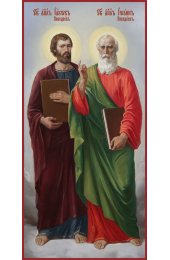 Икона Иаков и Иоанн Зеведеевы апостолы ростовая, арт R-MSM-4471