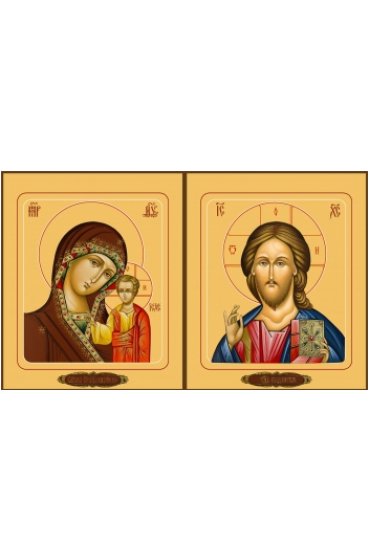 Венчальная пара икон, арт msm-4105_4205-2
