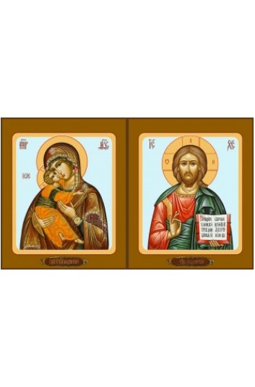 Венчальная пара икон, арт MSM-4106_4206-1
