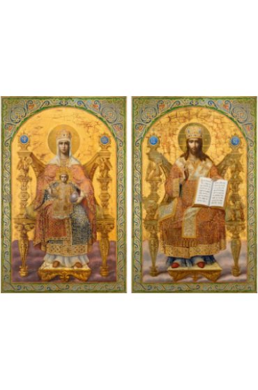 Венчальная пара икон, арт MSM-4129_4229