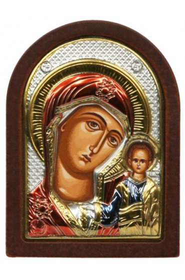 Икона Божья Матерь Казанская (6*4 см), арт ДВ-003
