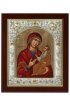 Икона Божья Матерь Одигитрия в серебряном окладе 17*14 см арт ДВ-040