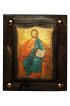 Икона Спас на престоле под старину 12*10 см арт ДВ-062-1