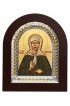 Икона Матрона Московская в серебряном окладе 26*20 см см арт ДВ-091