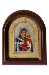 Икона Божья Матерь Вифлеемская в киоте с эмалью 41*33 см см арт ДВ-108
