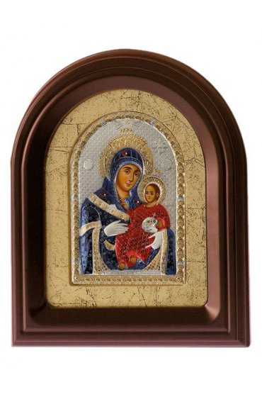 Икона Божья Матерь Вифлеемская в киоте с эмалью 41*33 см см арт ДВ-108